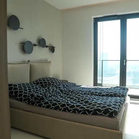 Premium In Center Of Lägenhet Katowice